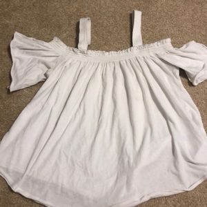 Free people white off the shoulder top